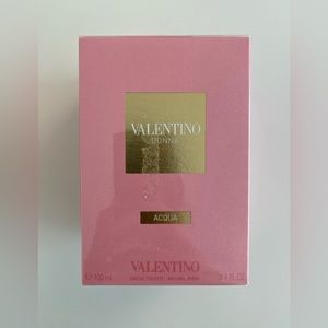 Valentino Donna Acqua Eau De Toilette For Her 100ml, Unopened